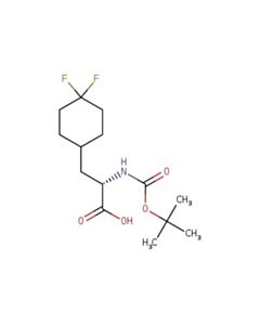 Astatech (2S)-2-(TERT-BUTOXYCARBONYLAMINO)-3-(4,4-DIFLUOROCYCLOHEXYL)PROPANOIC ACID; 1G; Purity 95%; MDL-MFCD31925519